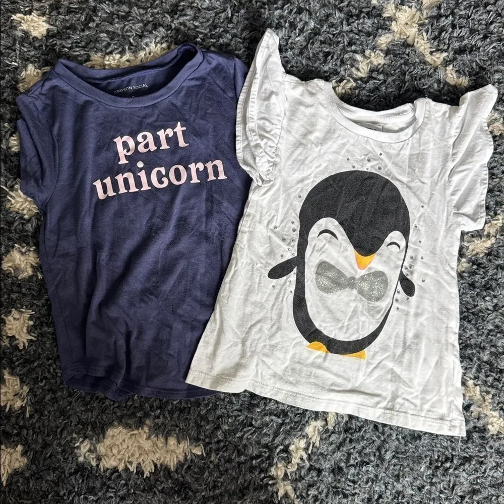Bundle of 14 Girls Tees